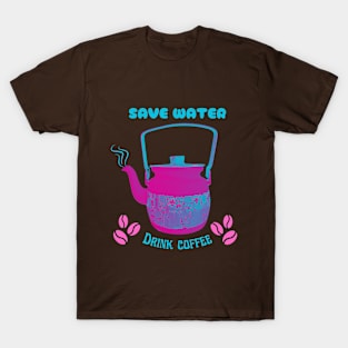 Coffee pot pop color T-Shirt